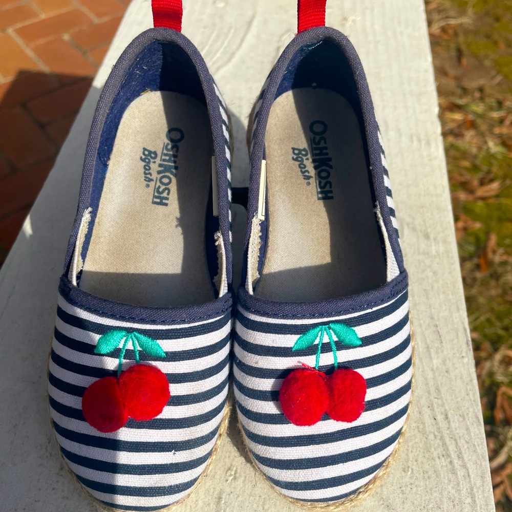 Oshkosh B’gosh kids espadrille flat loafer